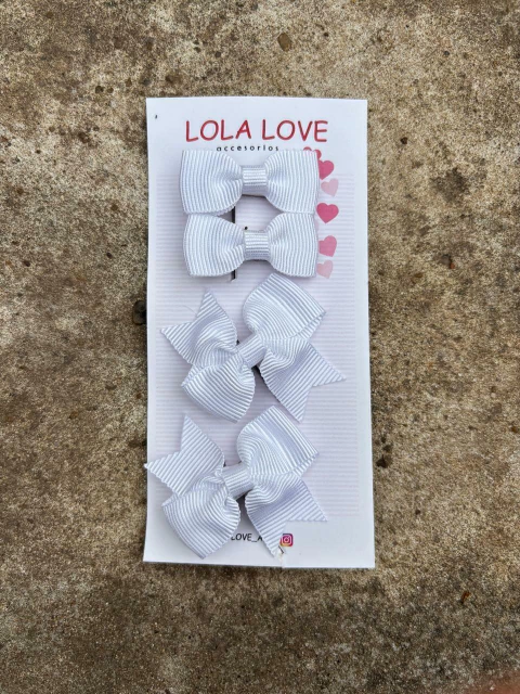 035 - Pack Picos x4 - Blanco - comprar online