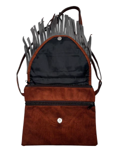 Artisanal boho bag with floral embroidery - buy online