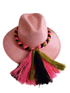 Chiapas Artisanal Hat: Bohemian-Chic Elegance and Vibrant on internet