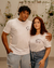 Imagem do Kit Casal - 2 Camisetas de Foto Bordada