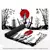 Samurai guerreiro mouse pad gamer acessórios do computador teclado tapete de me na internet