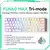 Akko MonsGeek FUN60 PRO &amp; MAX HE Teclado mecânico Interruptor magnético 60 - Tech Mania