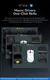 Mouse sem fio Attack Shark X11, mouse tri-mode Bluetooth/2.4G/com fio, mouse par - Tech Mania