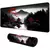 Imagem do Sakura cenário mouse pad grande borracha jogo mousepads duráveis tapetes de me