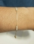 Pulseira veneziana com pérolas triplas