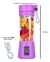 Licuadora portátil Genérica Portátil HM-03 380 L con USB celeste y jarra de plástico 220V - comprar online