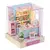Mini kit de casa de bonecas de flores faça você mesmo, montagem de quebra-cabeça 3D feito à mão, brinquedos de construção - LuxDcor
