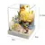 Mini kit de casa de bonecas de flores faça você mesmo, montagem de quebra-cabeça 3D feito à mão, brinquedos de construção