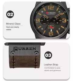 Relógio Curren Elite Chrono - comprar online