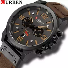Relógio Curren Elite Chrono