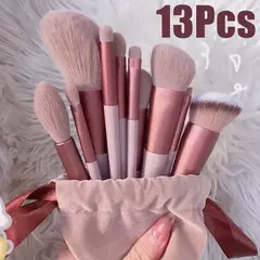 SoftGlow Essentials - Kit com 13 Pincéis Profissionais
