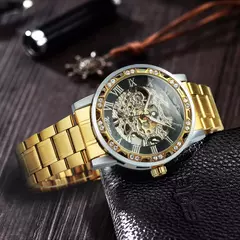 Relógio Skeleton Prime - Design Transparente e Elegante - comprar online