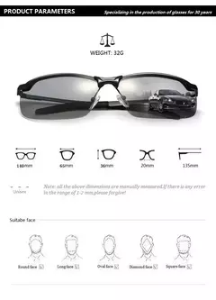 Óculos TransLens Driver com lentes fotocromáticas na internet