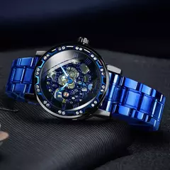 Relógio Skeleton Prime - Design Transparente e Elegante - AKESS