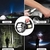 Linterna Reflector Recargable LED COB con Busca Huella USB - tienda online