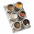 Set x6 Especieros Imantados Con Soporte Rectangular