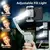 Estabilizador Gimbal HQ6 de 3 eixos com luz na internet
