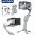 Estabilizador Gimbal HQ6 de 3 eixos com luz - Ofertão