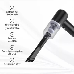 Aspiradora De Mano Recargable - tienda online