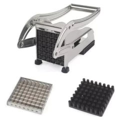 Cortador Industrial de Papas en Barra de Acero Inoxidable - Tienda Olivia.com
