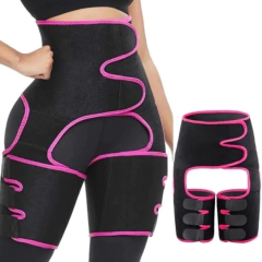 Faja Reductora Para Abdomen Pierna Y Glúteos Rosa - comprar online