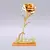 Yo cho 24k banhado a ouro rosa flor artificial 24k folha rosa galáxia caixa ani na internet