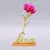 Yo cho 24k banhado a ouro rosa flor artificial 24k folha rosa galáxia caixa ani - loja online