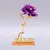 Yo cho 24k banhado a ouro rosa flor artificial 24k folha rosa galáxia caixa ani