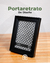 Portarretrato de diseño negro - comprar online