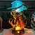 Novo 23cm Dragon Ball Anime Figura Son Goku Super Genki Dama Figuras Luminosas dbz Gk Estatueta de Pvc