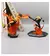 One Piece Anime Action Figure, GK Roronoa Zoro, Três Lâminas, Manga Sa-maximum, Estátua, Modelo de Coleção, Brinquedo, Quente, 10cm - vivashop