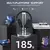 Imagem do Fone de ouvido para jogos tri-mode Attack Shark L80, leve 180g, som surround estéreo HI-FI de 5.1 canais 50 Hrs de bateria