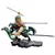 One Piece Anime Action Figure, GK Roronoa Zoro, Três Lâminas, Manga Sa-maximum, Estátua, Modelo de Coleção, Brinquedo, Quente, 10cm na internet