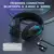 Fone de ouvido para jogos tri-mode Attack Shark L80, leve 180g, som surround estéreo HI-FI de 5.1 canais 50 Hrs de bateria - loja online