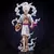 23cm Anime Zook Luffy Uma Peça Gk Nike Monkey d. Luffy Figuras de Ação Estátua Pvc Modelo Boneco de Coleção Desktop - comprar online