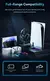 Baseus GH02 Gaming Wireless Headphone com Microfone Over-Ear Fones de Ouvido Bluetooth 5.3 40mm Drive 2.4G/Wireless/Cable RGB - comprar online