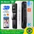Intelar X3 Fechadura digital de Porta com Reconhecimento Facial 3D e Câmera de Desbloqueio por Senha de Impressão Digital Fechadura Eletrõnica
