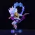 Bandai 10cm mini uma peça luffy gear 5 figura de ação sol deus nika est - loja online