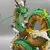 Dragon Ball Figura Anime Shenlong e Goku, Modelo Estatueta, Pvc estátua,Boneco de Coleção 24Cm