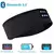 Fones De Ouvido Sem Fio Bluetooth, Esportes Dormir Headband, Fones De Ouvido Elásticos, Música Eye Mask, Headset