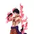 Uma Peça Monkey D luffy na internet