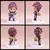 6 Pçs/lote NARUTO Sasuke Gaara Uchiha Madara Figura 7-8cm 2 Estilo Base de Personalidade Mini Estatuetas - comprar online