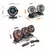 Ventilador Elétrico Automotivo para Carro, Ventilador de Ar Ajustável 360 °, USB, 12v, 24v de Velocidades na internet