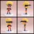 6 Pçs/lote NARUTO Sasuke Gaara Uchiha Madara Figura 7-8cm 2 Estilo Base de Personalidade Mini Estatuetas