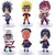 6 Pçs/lote NARUTO Sasuke Gaara Uchiha Madara Figura 7-8cm 2 Estilo Base de Personalidade Mini Estatuetas - vivashop