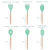 Kit Utensílios Cozinha 12 Peças Silicone Antiaderente VERDE na internet