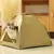Imagen de Cama de tienda para mascotas, sofá extraíble para gatos, cesta de lona semicer