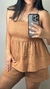 Conjunto Bata e Short Linho na internet