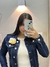 Jaqueta Jeans Sawary Lavagem Escura - comprar online