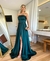Vestido Longo Tomara que Caia Esmeralda Glam 